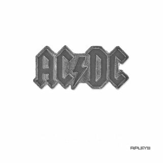 Official Alchemy Acdc Ac/dc Pewter Pin Badge Classic Red Logo Metal Gift