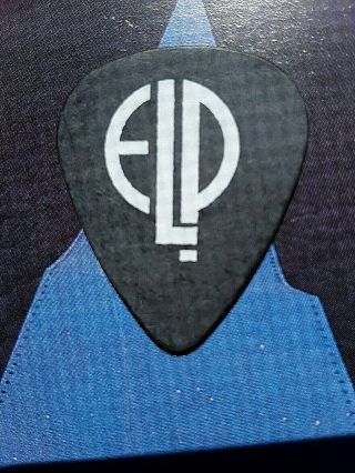 Emerson,  Lake & Palmer Greg Lake 2010 High Voltage Festival Guitar Pick (black)
