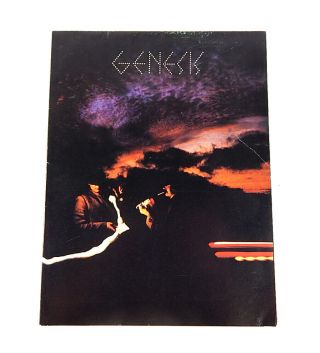 1978 Genesis World Tour Concert Poster Program Phil Collins