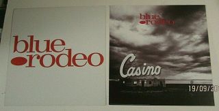 Blue Rodeo 1991 2 - Sided Promo Album Flat Poster - Casino