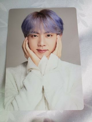 Bts Jin 5/8 World Tour Speak Yourself The Final Official Mini Photo Card