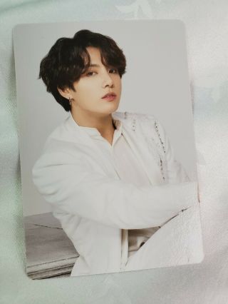 Bts Jungkook 1/8 World Tour Speak Yourself The Final Official Mini Photo Card