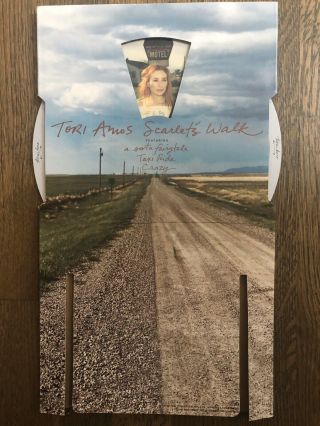 Tori Amos Scarletts Walk Music Store Promo Cardboard Cd Display Holder 2002