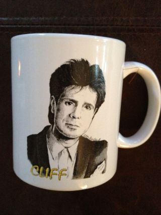 Cliff Richard Ceramic Mug B/w