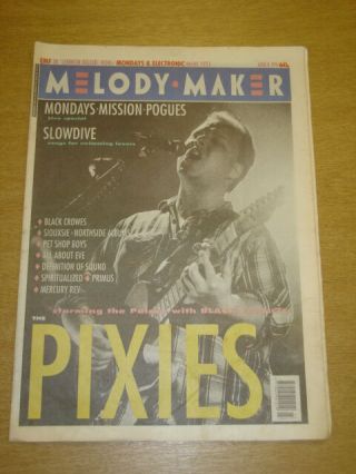 Melody Maker 1991 June 8 Pixies Happy Mondays Pogues