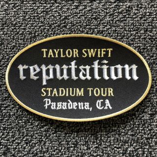 Taylor Swift 2018 Reputation Tour Pasadena Embroidered Patch,