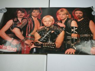 Vintage 1984 Judas Priest Poster 1501