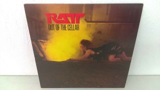 Ratt Out Of The Cellar 1984 Atlantic Lp Vinyl Record Nm Heavy Metal Rock