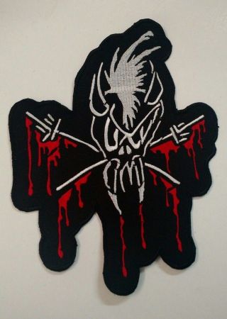Metallica Embroidered Scary Guy Back Patch Usa Seller Fast Delivery Thrash