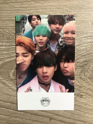 Bts Group - Official Photocard 4th Album In The Mood For Love Part 2.