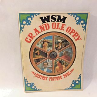 1969 Wsm Grand Ole Opry Country & Western Music History Picture Book Vol 4 Ed 1