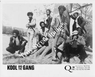 8x10 Promo Photo 1 Of Soul & Funk Group Kool & The Gang,  Mid 1970s