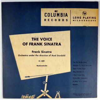 The Voice Of Frank Sinatra - Early Columbia Ten Inch Lp,