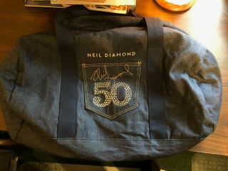 Neil Diamond Duffle Bag 50th Anniversary