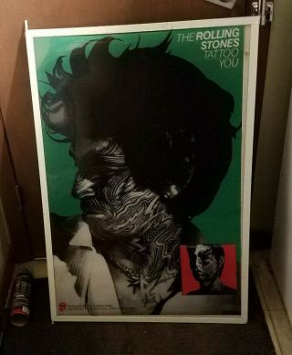 Rolling Stones Poster Rare 2000 
