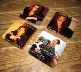 Michael Bolton Album Cover Coaster Set