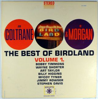 Coltrane/morgan - The Best Of Birdland Vol.  1 - Stereo Lp - Shorter Timmons