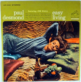 Paul Desmond - Jim Hall - Easy Living - Dg Stereo Lp - Gene Wright Connie Kay