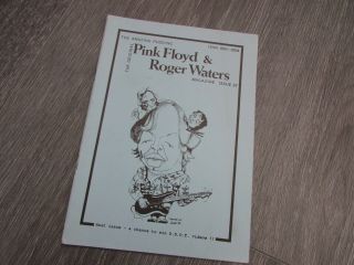 Pink Floyd & Roger Waters Fanzine The Pudding Issue No 37 June 1989