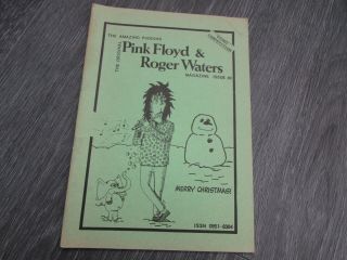 Pink Floyd & Roger Waters Fanzine The Pudding Issue No 40 December 1989