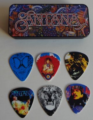 Santana " Supernatural " Pick Tin Collector 