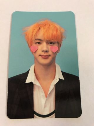 Bts Bangtan Boys Love Yourself: 結 Answer Official Photocard Jin Version F