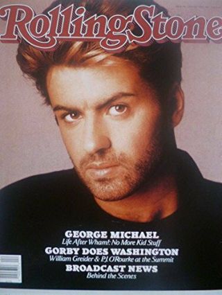 George Michael,  January 1988 - Rolling Stone Cover - Mini Poster