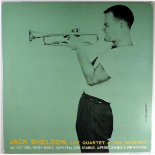 Jack Sheldon - The Quartet & The Quintet - Zoot Sims Walter Norris - King Lp