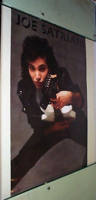 Joe Satriani Guitar Vintage Poster