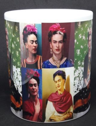 Frida Kahlo Coffee Mug Cup With Coaster