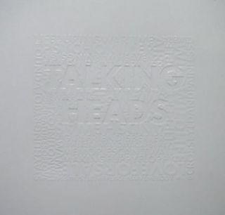 Talking Heads 2004 Best Of Embossed Promo Print Poster Flawless Old Stock