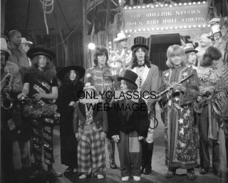 1968 Rolling Stones Rock And Roll Circus Photo Lennon Mick Jagger Keith Richards