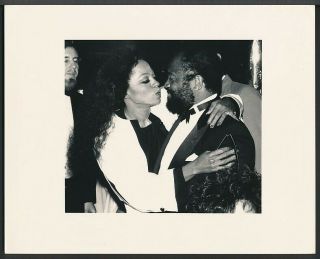 Photo Diana Ross & Berry Gordy Legends Of Motown Records
