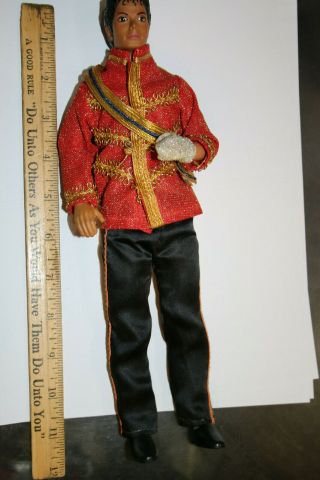 Vintage 1984 Michael Jackson Doll With Red Bandleader Outfit Jsh