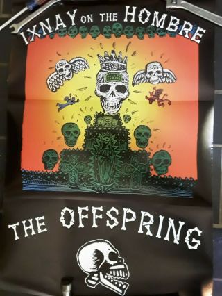 Offspring Poster Ixnay On The Hombre 6 Parts Promo Nfs Indie Punk Rock