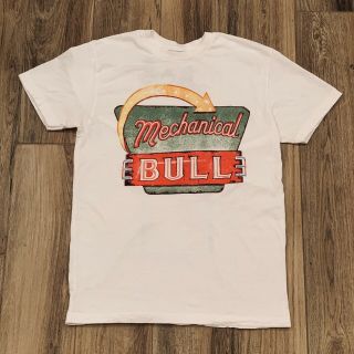 Kings Of Leon 2014 Mechanical Bull Tour White Concert T - Shirt Size Small Euc