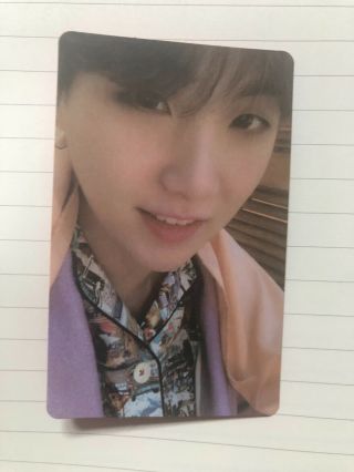 Suga Bts Map Of The Soul Official Photocard Persona