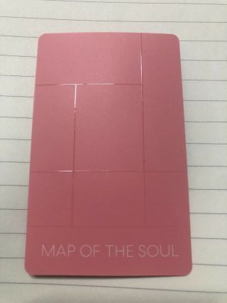 Suga BTS Map Of The Soul Official Photocard Persona 2