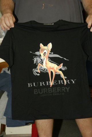 Bambi T Shirt Japanese Label Xl Japan Size Disney Deer No Tags Burrbery