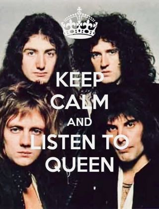 Queen Freddie Mercury Keep Calm And Listen 8x11 Glossy Photo Print Rp