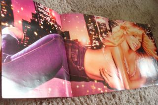 Mariah Carey 3 Page,  2 Sided 2001 Promo Ad For " Glitter.  "