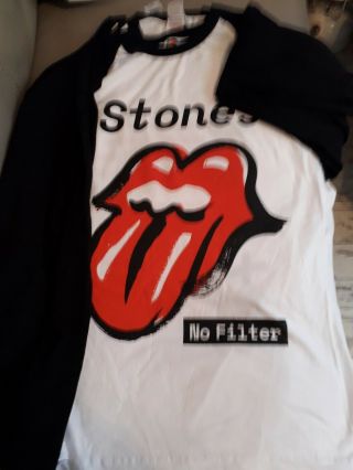 Rolling Stones Long Sleeve Shirts Tour Shirts X Large