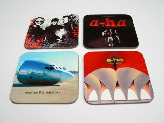A - Ha Album Cover Great Coaster Set 2