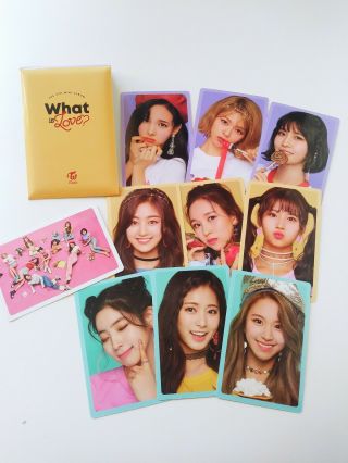 Twice What Is Love Version B Photocard Set Official Kpop K - Pop Uk