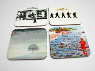 Genesis Phil Collins Album Cover Coaster Set 4