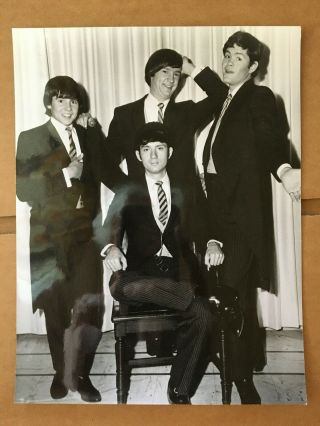 The Monkees,  Davy Jones,  Micky Dolenz,  Peter Tork Vintage Press Photo