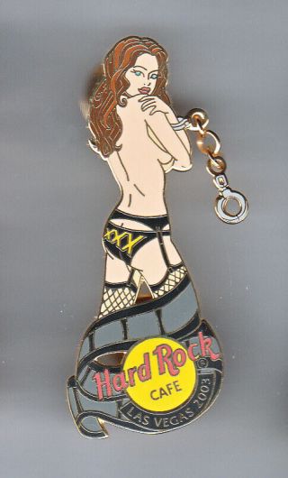 Hard Rock Cafe Pin: Las Vegas 2003 Xxx Girl Le500
