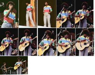 75 Blackbushe 1978 concert photos - Bob Dylan,  Eric Clapton,  Parker,  Armatrading 2