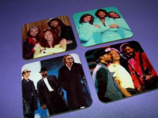 The Bee Gees Photo Drinks Coaster Set