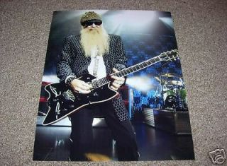 Billy Gibbons Zz Top 11x14 Cool Live Guitar Photo 6